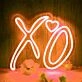 Heart XO Neon Sign
