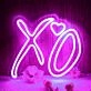 Heart XO Neon Sign