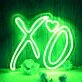 Heart XO Neon Sign