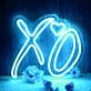 Heart XO Neon Sign