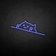 'Happy cat' neon sign
