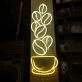 Coffee Beans and Cup Neon Sign