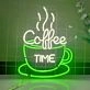 Customize Enjoy Coffee Time Neon Sign