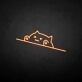 'Happy cat' neon sign