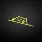 'Happy cat' neon sign