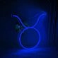 Taurus Zodiac Sign Neon