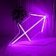Sagittarius Zodiac Sign Neon