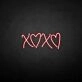 'Heart shape' neon sign