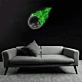 Flaming Golf Ball Neon Sign