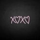 'Heart shape' neon sign