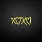 'Heart shape' neon sign
