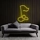 Golf Hole Neon Sign