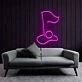 Golf Hole Neon Sign