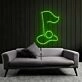 Golf Hole Neon Sign