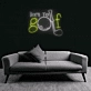 Born to Golf Neon Sign