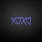 'Heart shape' neon sign
