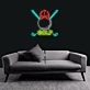 Customize Golf Gear Set Neon Sign