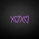 'Heart shape' neon sign