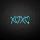 'Heart shape' neon sign