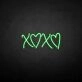 'Heart shape' neon sign
