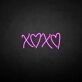 'Heart shape' neon sign