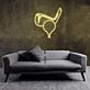 Golf Ball Swing Neon Sign