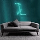 Golfing Action Neon Sign