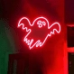 Halloween Bat Neon Sign