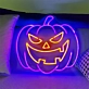 Halloween Pumpkin Neon Sign
