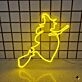 Halloween Flying Ghost Neon Sign
