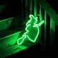 Halloween Flying Ghost Neon Sign