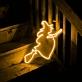Halloween Flying Ghost Neon Sign