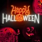 Happy HALLOWEEN Celebration Neon Sign