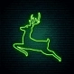 Christmas Reindeer Neon Sign