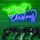 Merry Christmas Neon Sign