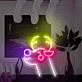 Christmas Moose Neon Sign
