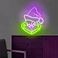 Christmas Santa Claus Neon Sign