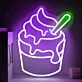 Sweet Cone Ice Cream Neon Sign