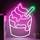 Sweet Cone Ice Cream Neon Sign