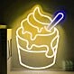 Sweet Cone Ice Cream Neon Sign