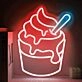 Sweet Cone Ice Cream Neon Sign