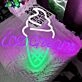 Customize Delightful Ice Cream Cone Neon Sign