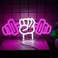 Gym Hand Holding Dumbbell Style 2 Neon Sign