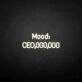 Mood CEO neon sign