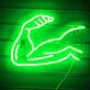 Muscle Line Art Arm Style 1 Neon Sign