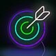 Archery Target Neon Sign