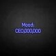 Mood CEO neon sign