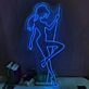 Pole Dancing Woman Neon Sign
