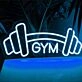 Customize Gym Barbell Neon Sign