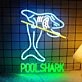 Customize Pool Shark Playing Billiards Neon Sign